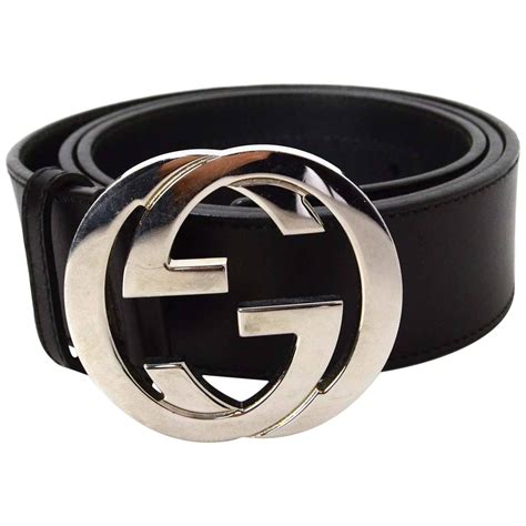 black leather gucci belt replica